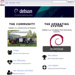Debian operating system