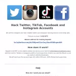 Hack Twitter, TikTok, Facebook and Instagram Accounts