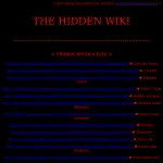 THE HIDDEN WIKI